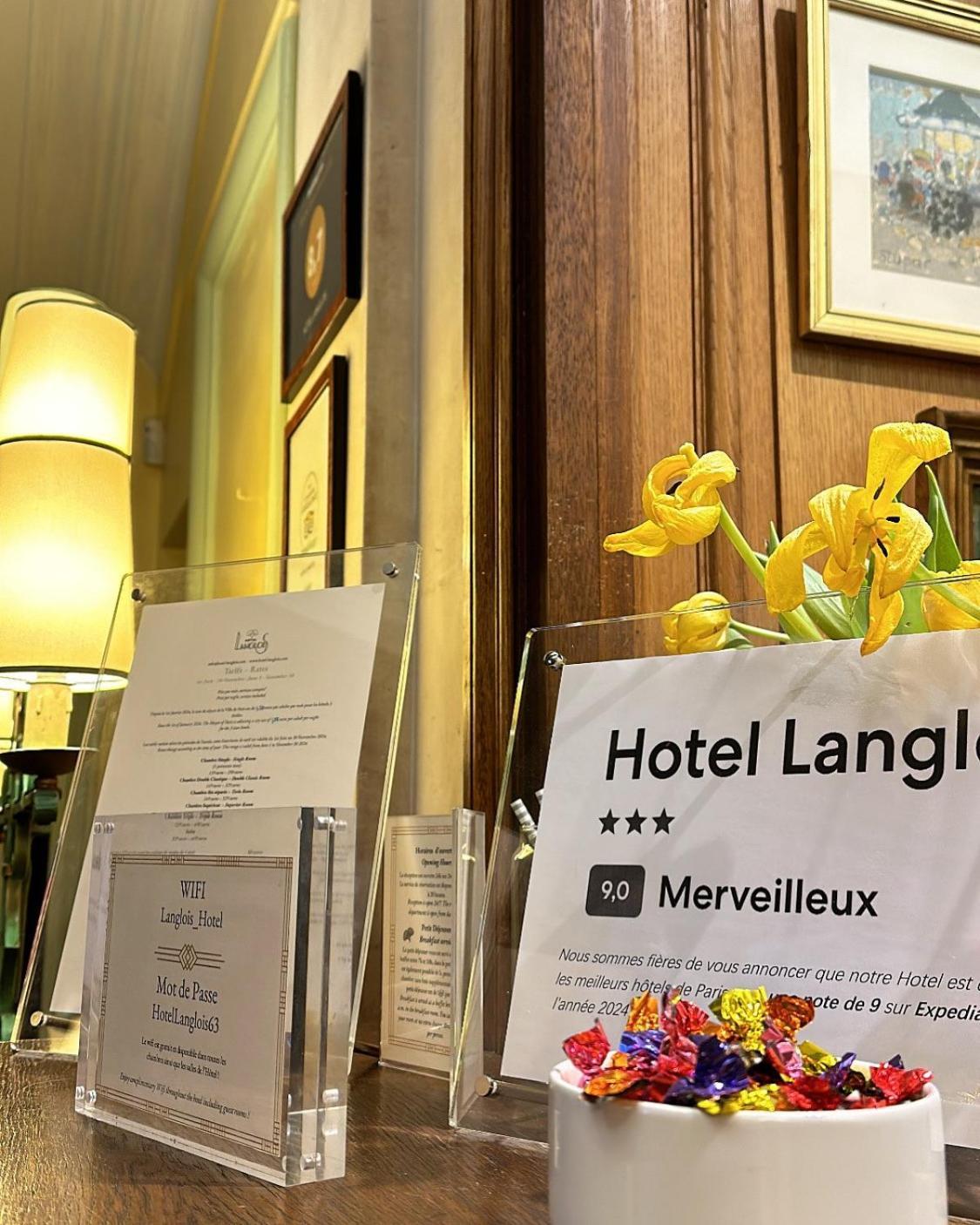 Hotel Langlois Paryż Zewnętrze zdjęcie